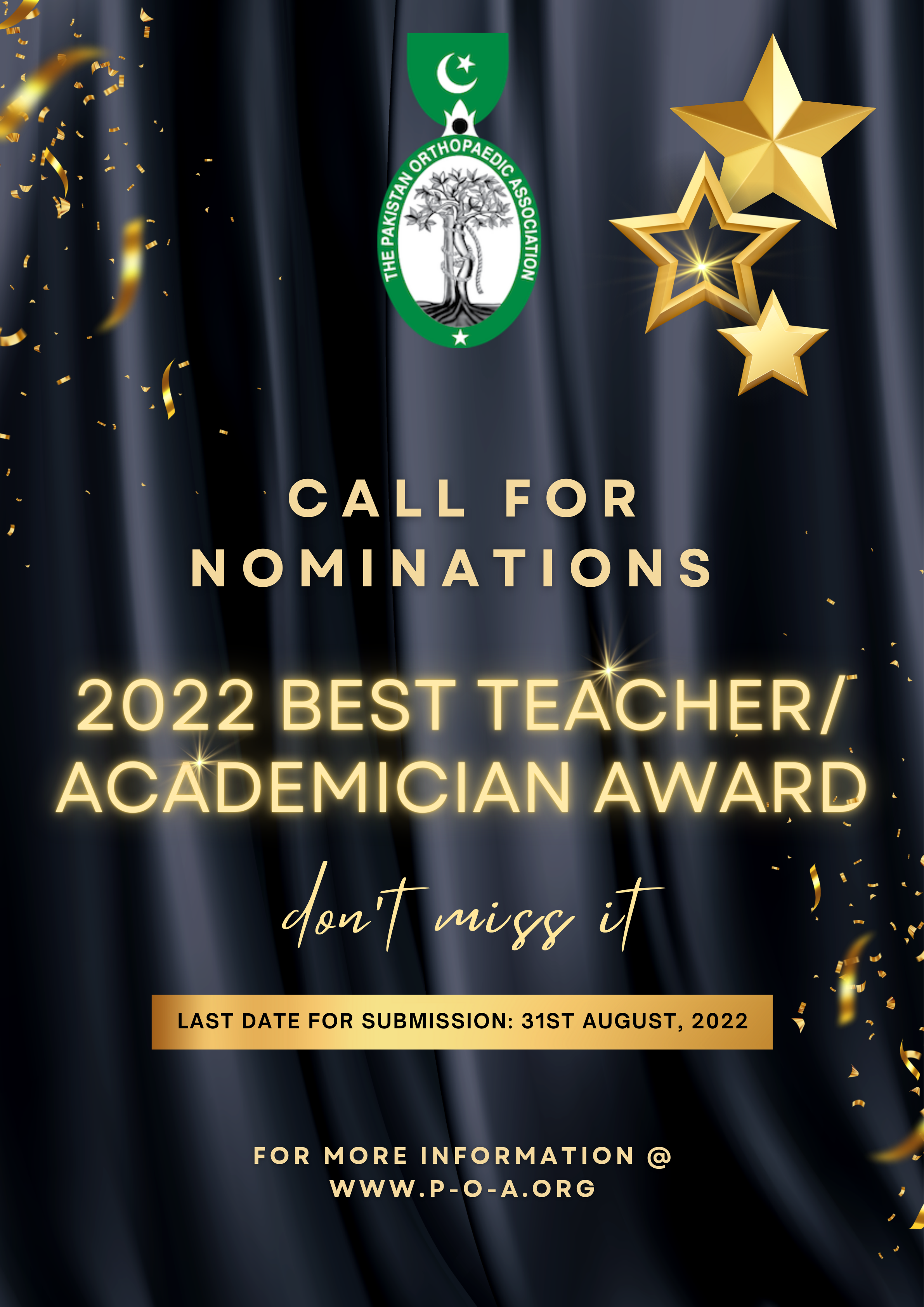 2022 BEST TEACHER/ ACADEMICIAN AWARD