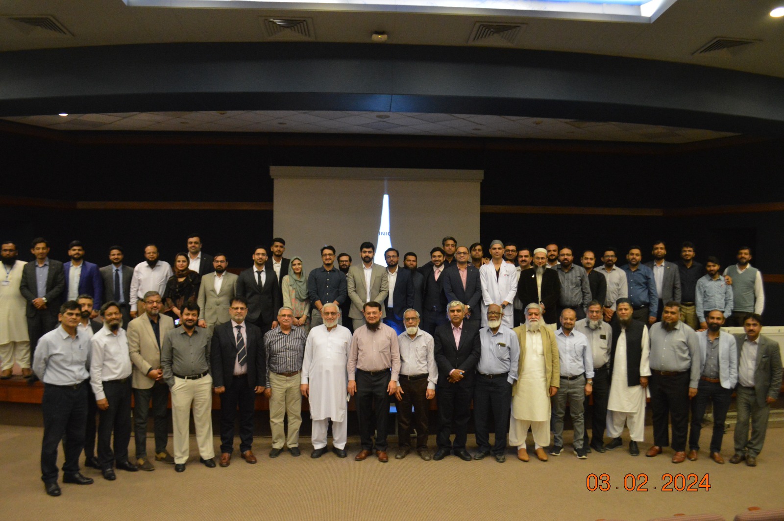 265th Monthly Clinical Conference at Liaquat National Hospital Karachi on 3rd February 2024