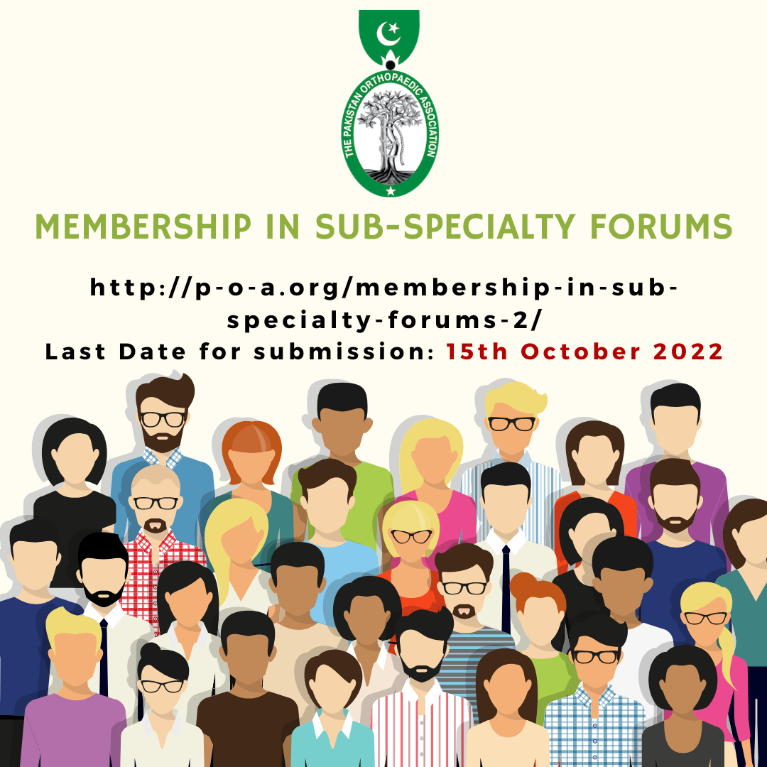 MEMBERSHIP IN SUB-SPECIALTY FORUMS￼